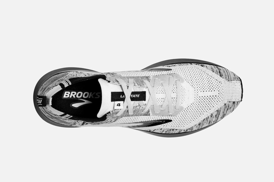 Brooks Levitate 4 Road Running Shoes Womens White/Black 546130-JSO